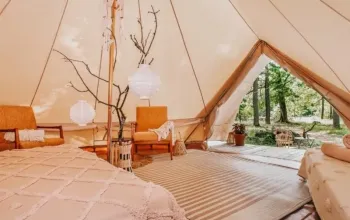 Glamping v Černické oboře Glamping v Černické oboře – dárek a zážitek