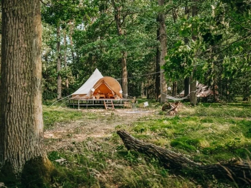 Glamping v Černické oboře