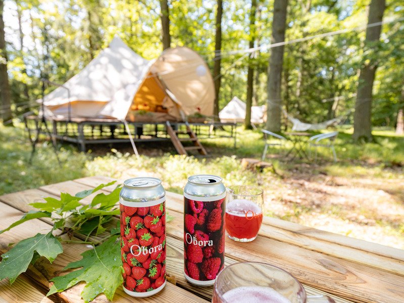 Glamping v Černické oboře