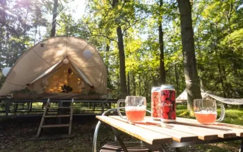 Glamping v Černické oboře