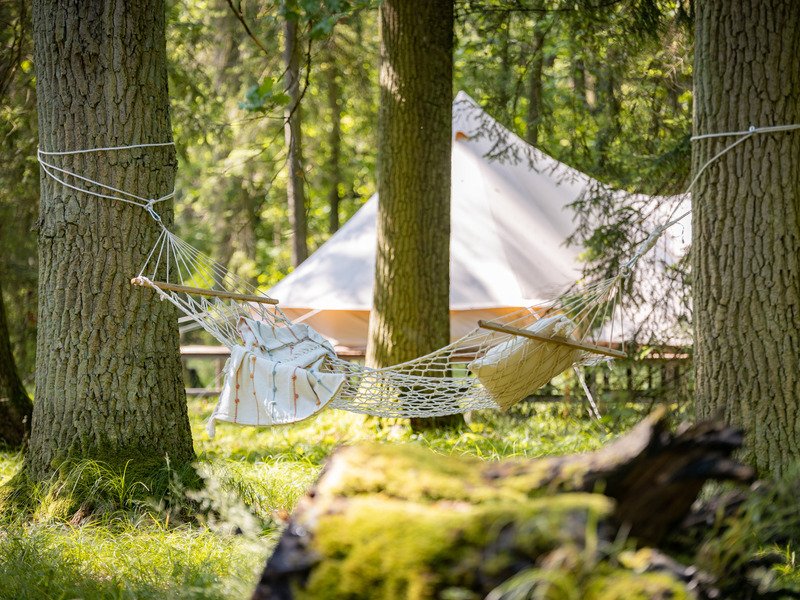 Glamping v Černické oboře