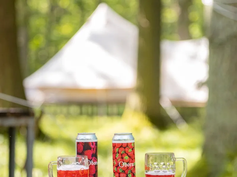 Glamping v Černické oboře