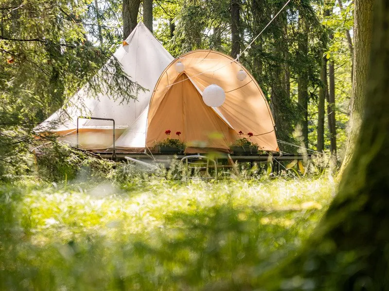 Glamping v Černické oboře