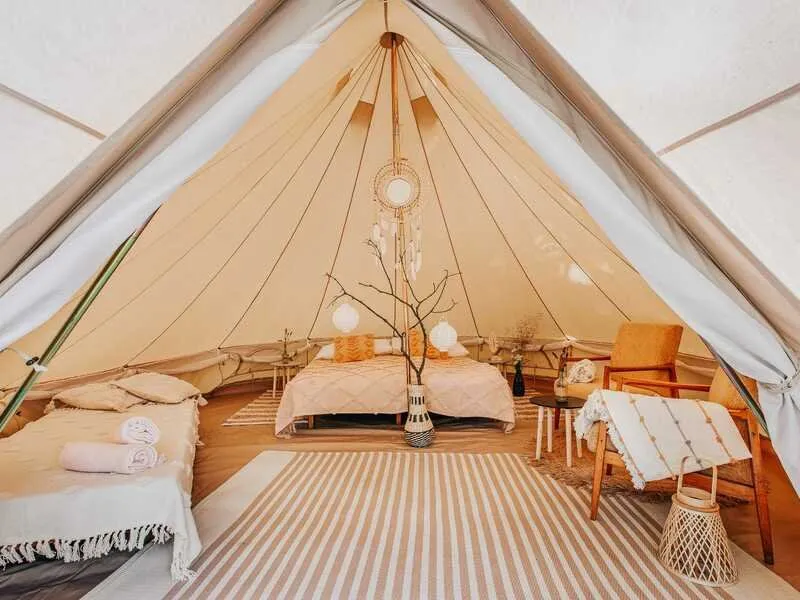 Glamping v Černické oboře