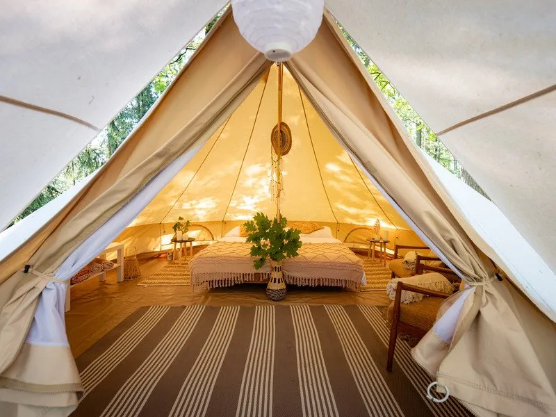 Glamping v Černické oboře
