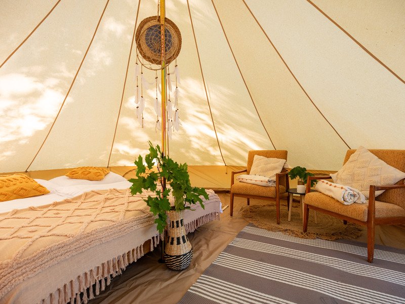 Glamping v Černické oboře