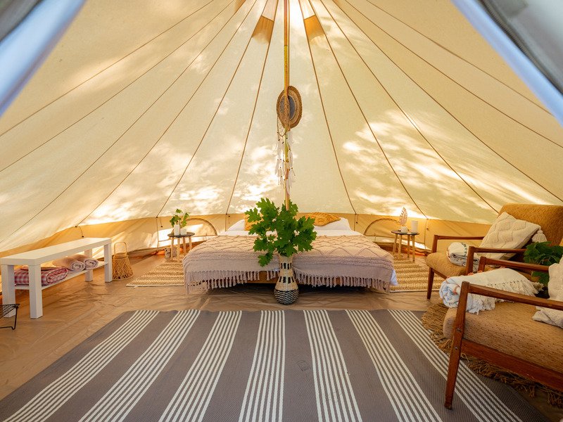 Glamping v Černické oboře