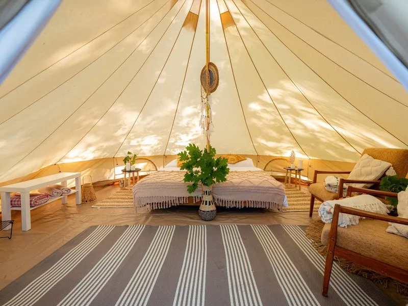 Glamping v Černické oboře