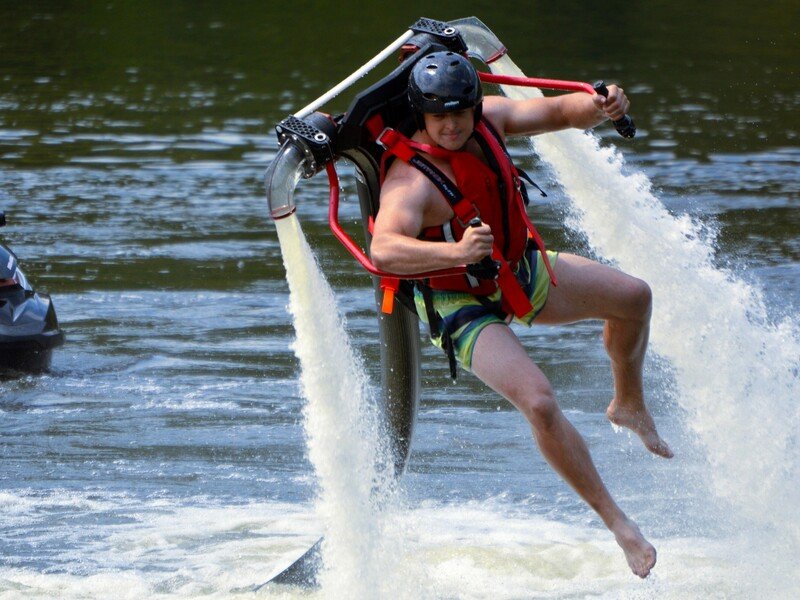 Flyboard, Hoverboard nebo Jetpack: Adrenalinový den na vodě