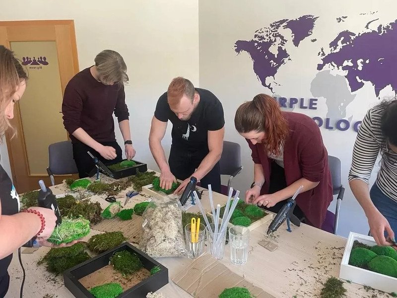 Kreativní kurz: Výroba mechových obrazů v Praze