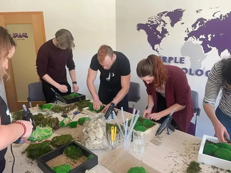 Kreativní kurz: Výroba mechových obrazů v Praze