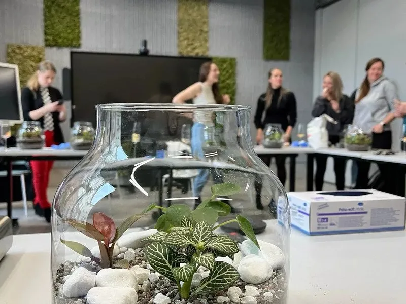 Kreativní workshop v Praze: Zahrada v lahvi