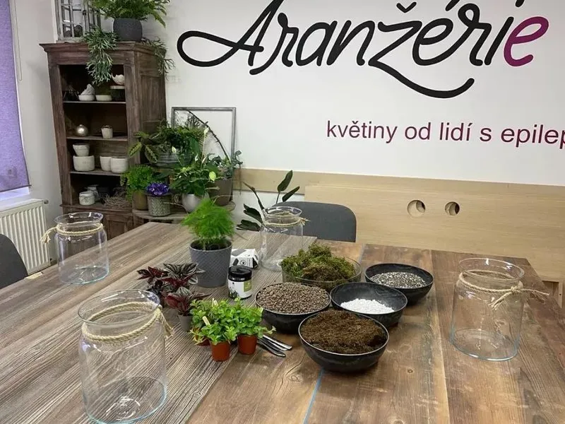 Kreativní workshop v Praze: Zahrada v lahvi