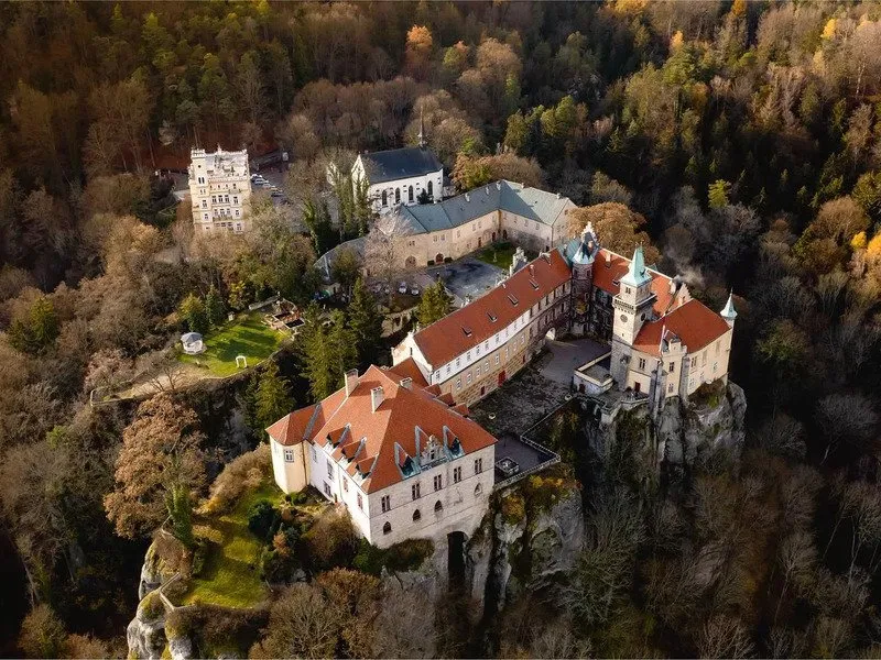 Zimní zážitkový vyhlídkový let vrtulníkem