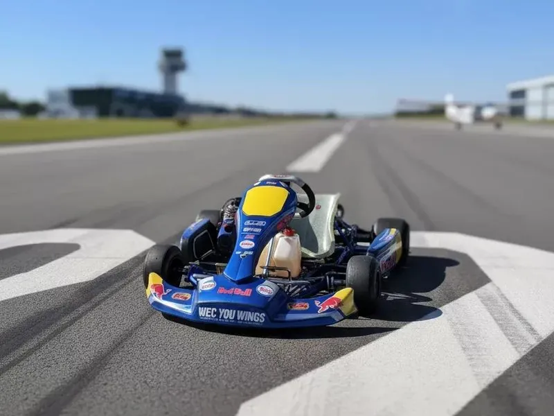 Adrenalinová jízda na okruzích a letištích v motokáře Rotax 125 MAX