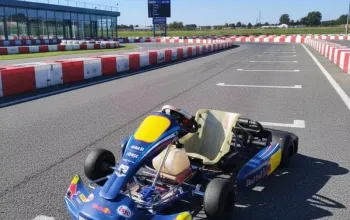 Adrenalinová jízda na okruzích a letištích v motokáře Rotax 125 MAX