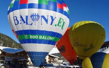 Zimní expediční let balonem Zimní expediční let balonem – dárek a zážitek