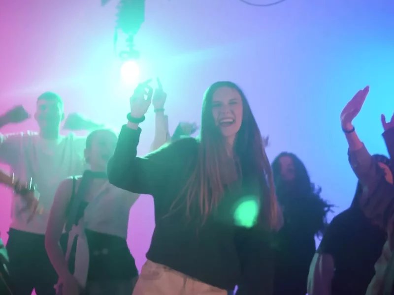 Hvězdou za jeden den: Natáčení v nahrávacím studiu