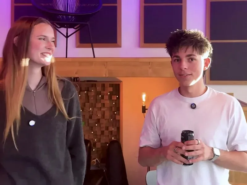 Hvězdou za jeden den: Natáčení v nahrávacím studiu