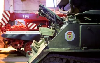 Řízení obrněného bojového tanku T-55