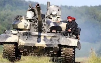 Řízení obrněného bojového tanku T-55