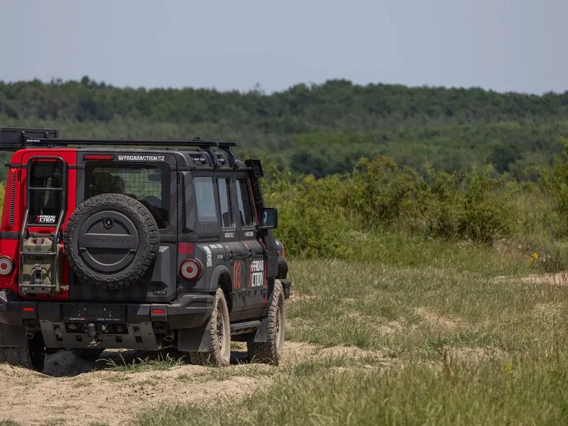 Řízení offroadového vozidla 4x4 pro děti