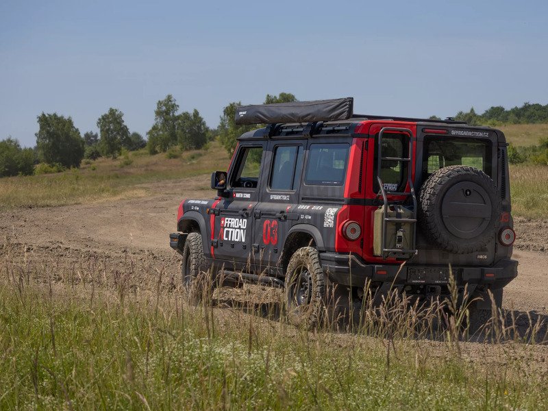 Řízení offroadového vozidla 4x4 pro děti