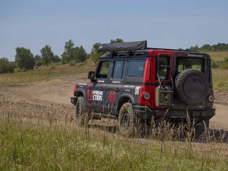 Řízení offroadového vozidla 4x4 pro děti
