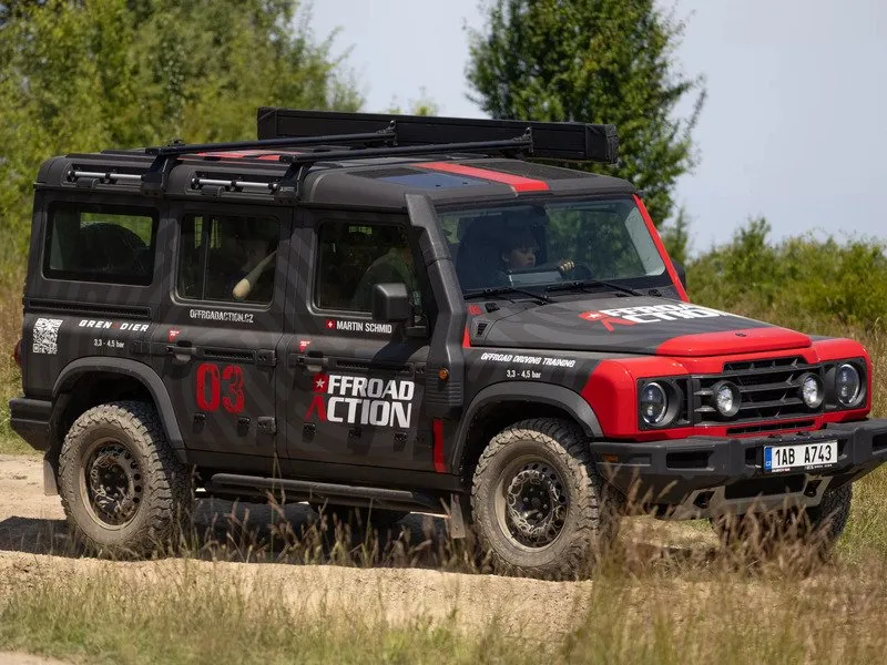Řízení offroadového vozidla 4x4 pro děti