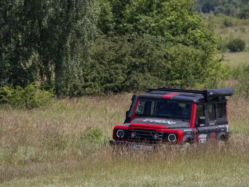 Řízení offroadového vozidla 4x4 pro děti