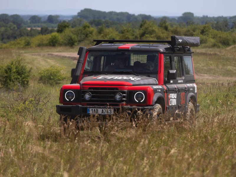 Řízení offroadového vozidla 4x4 pro děti
