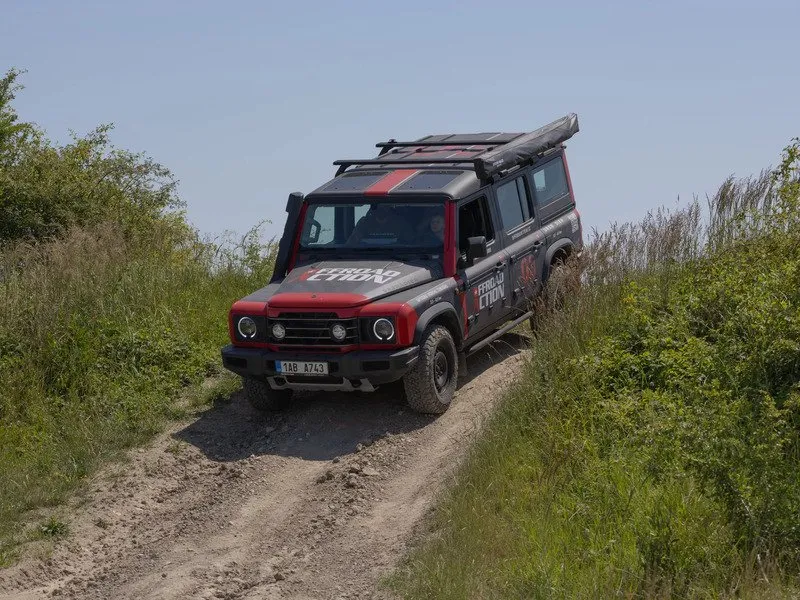 Řízení offroadového vozidla 4x4 pro děti