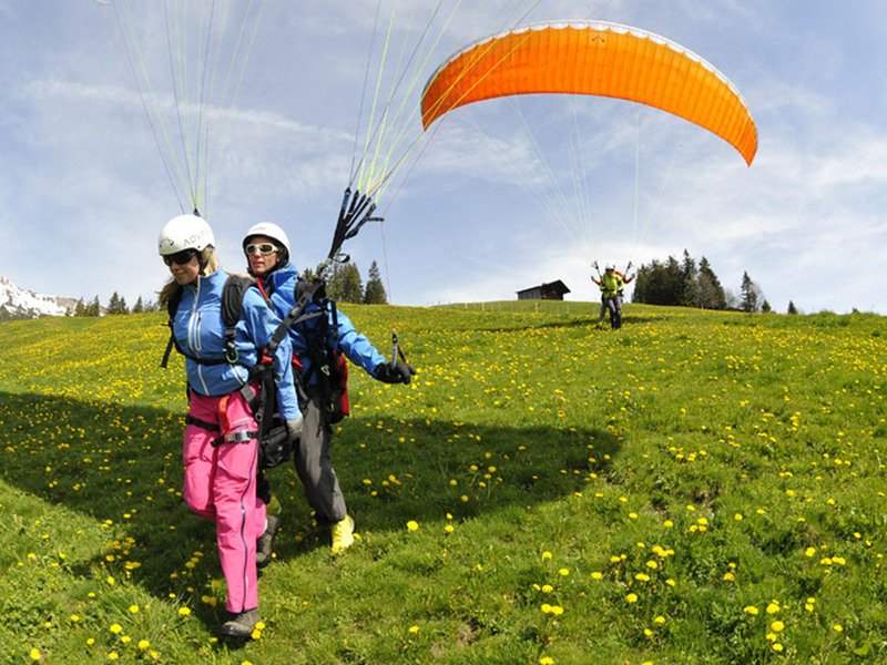 Tandem paragliding pro 2 osoby