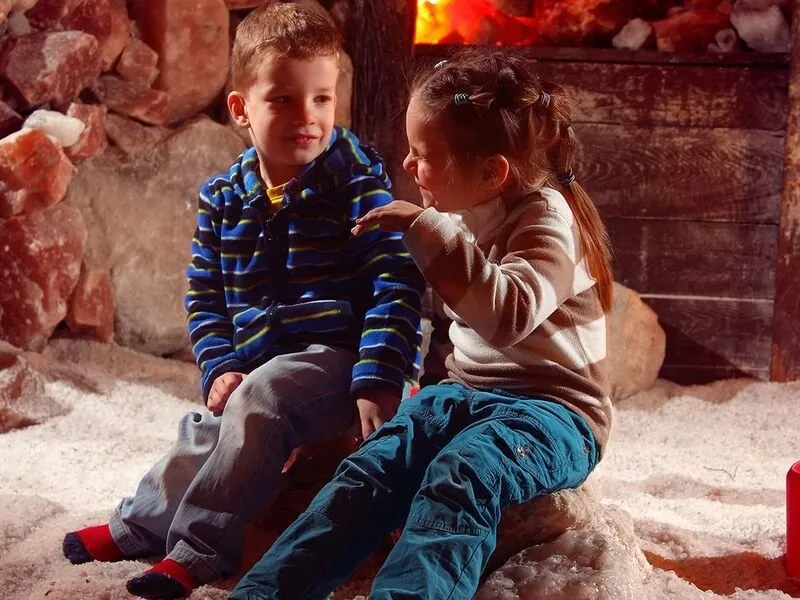 Vstup do solné jeskyně: Relaxace pro děti i dospělé