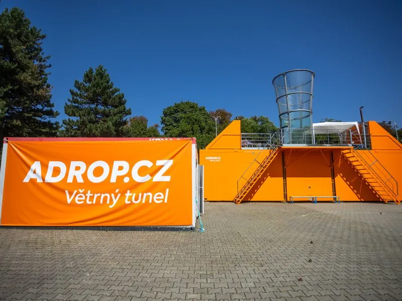 Větrný tunel pro děti do 15 let