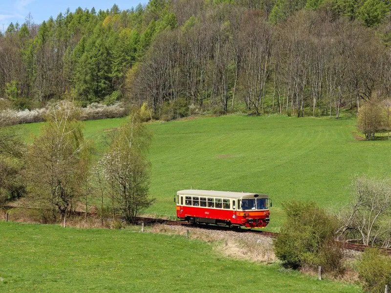 Soukromá jízda motoráčkem z Děčína na Šenovku