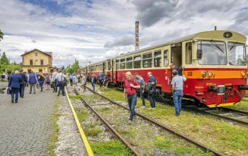 Soukromá jízda motoráčkem z Děčína na Šenovku
