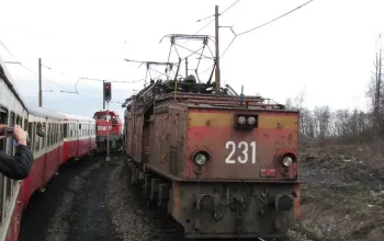 Soukromá jízda motoráčkem z Děčína na Šenovku