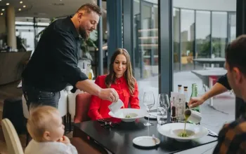 Degustační menu a let vrtulníkem v MG restauraci