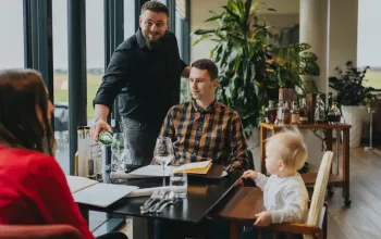 Degustační menu a let vrtulníkem v MG restauraci