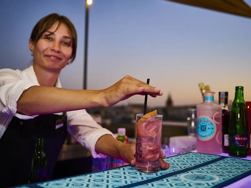 Dárkový voucher do rooftop restaurace v centru Prahy