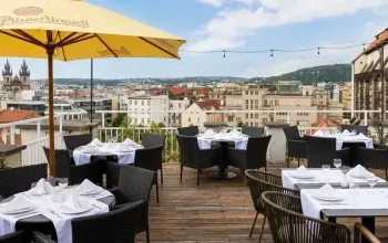 Dárkový voucher do rooftop restaurace v centru Prahy
