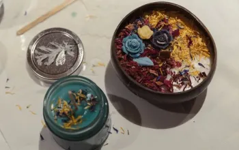 Kreativní kurz: Výroba přírodních svíček + gravírování skla
