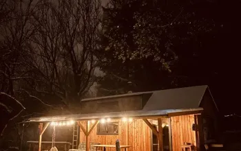 Tiny house mezi stromy v Jizerských horách