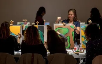 Kreativní malování s degustací tapas
