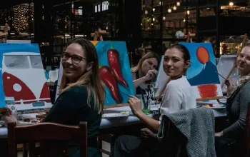 Kreativní malování s degustací tapas