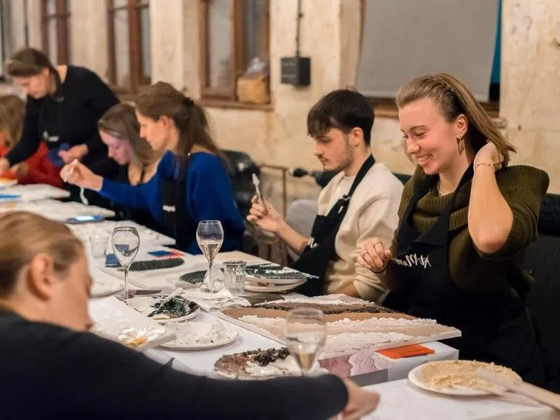 Kreativní malování s degustací tapas