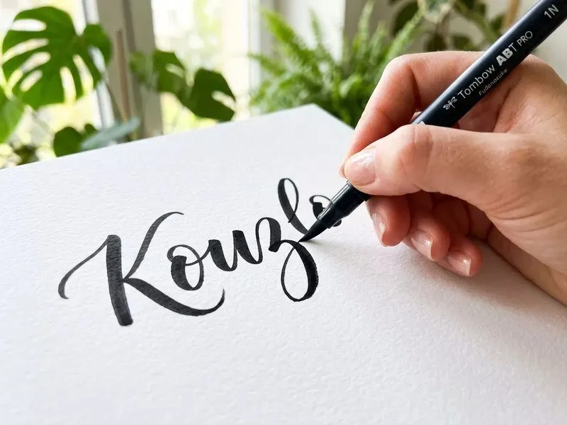 Workshop moderní kaligrafie: Kreativní odpočinek v Praze