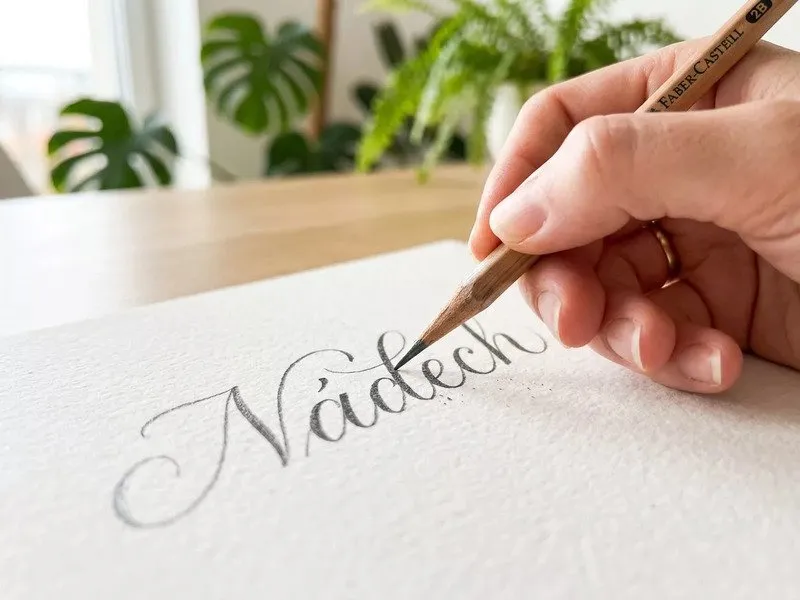 Workshop moderní kaligrafie: Kreativní odpočinek v Praze