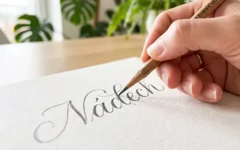 Workshop moderní kaligrafie: Kreativní odpočinek v Praze